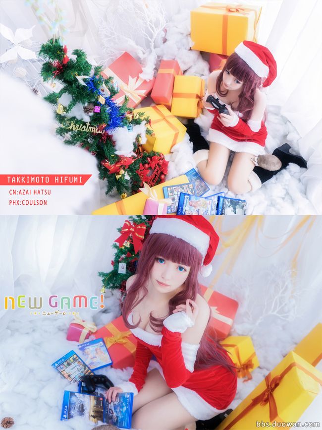 泷本日富美-《New Game!》CosPlay图片