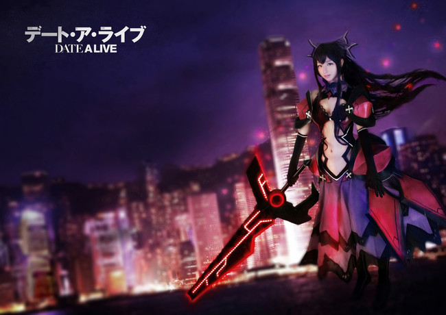 夜刀神十香-《约会大作战 DATE A LIVE》_CosPlay图片