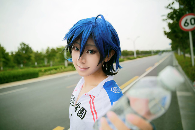 真波山岳-《飚速宅男》CosPlay图片