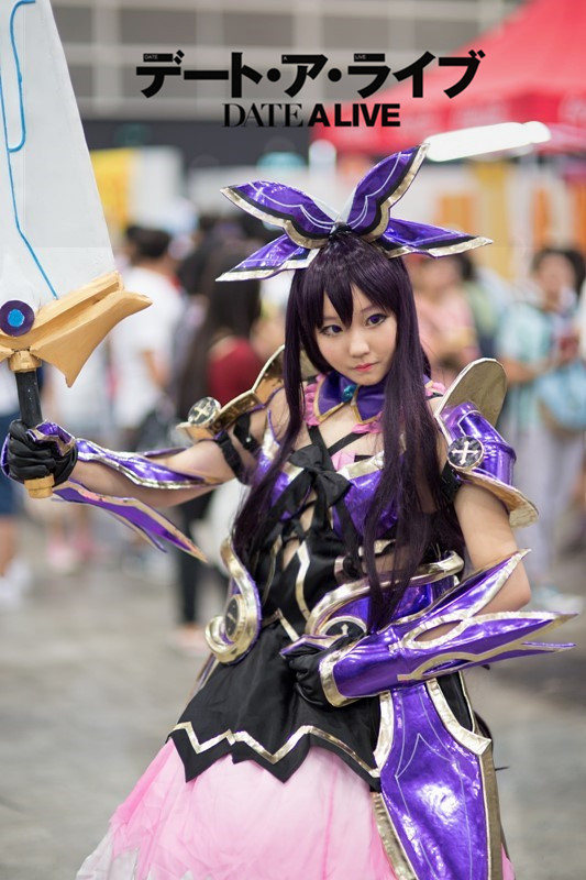 夜刀神十香-《约会大作战 DATE A LIVE》CosPlay图片