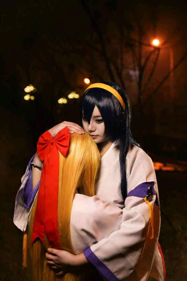 姬宫千歌音-《神无月的巫女》CosPlay图片