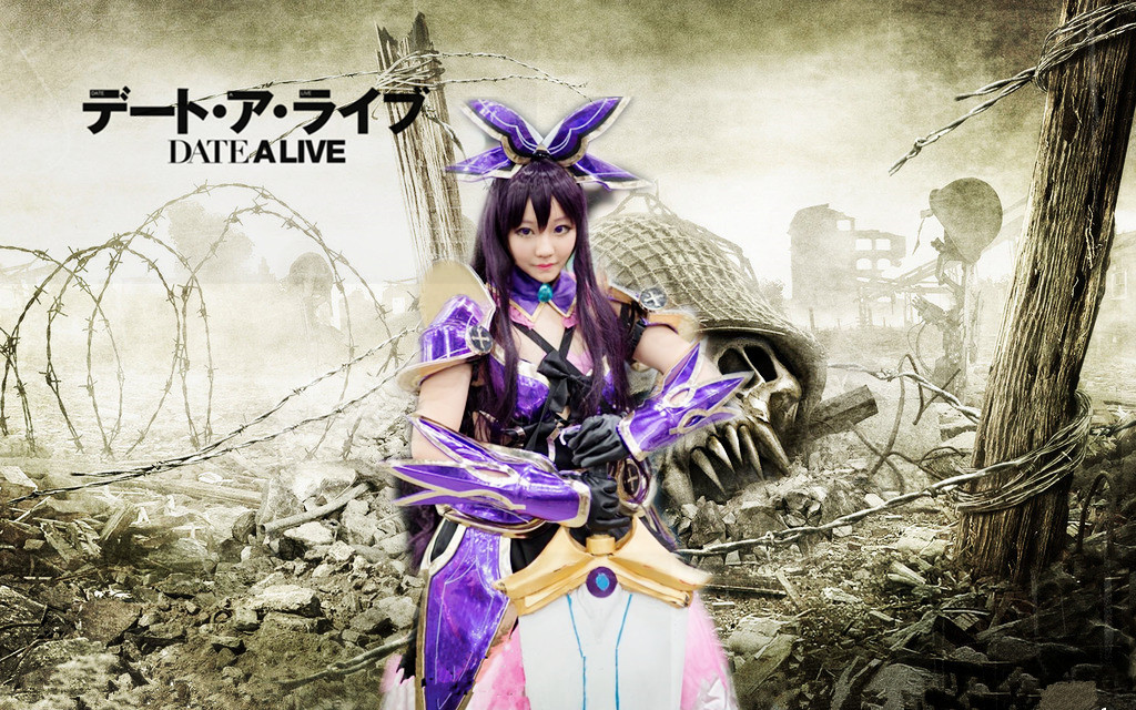 夜刀神十香-《约会大作战 DATE A LIVE》CosPlay图片