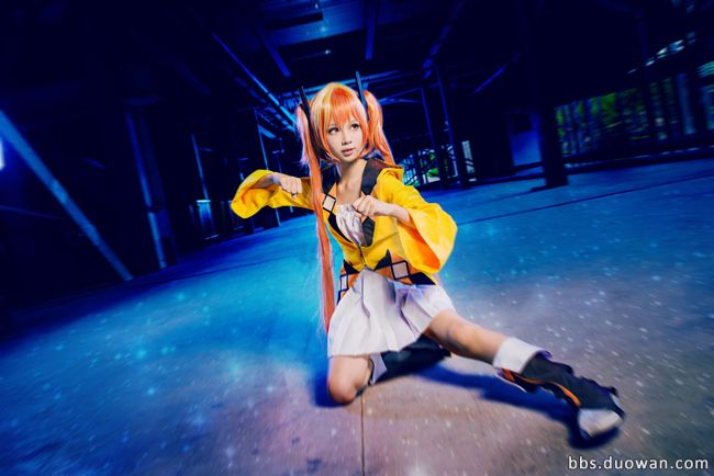 蓝原延珠-《漆黑的子弹》_CosPlay图片