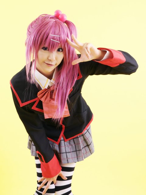 三枝叶留佳-《Little Busters!第二季》_CosPlay图片