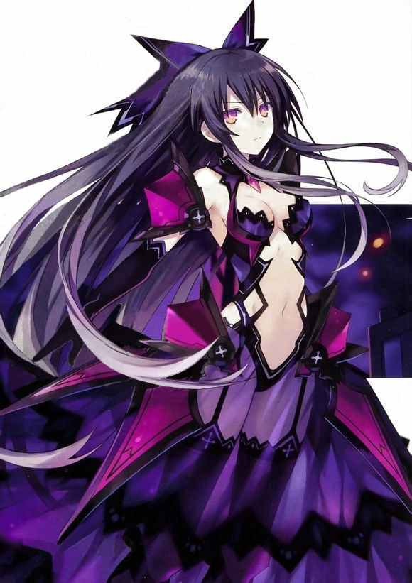 夜刀神十香-《约会大作战 DATE A LIVE》剧照_图片