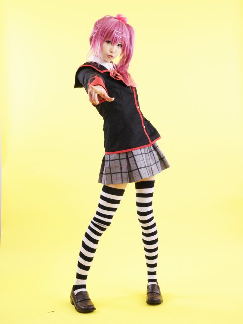 三枝叶留佳-《Little Busters!第二季》_CosPlay图片