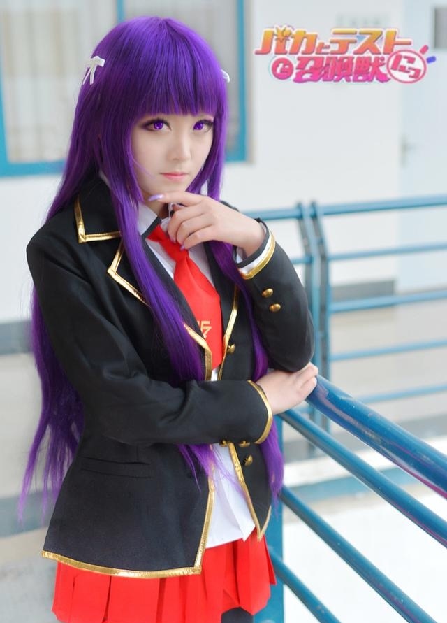 雾岛翔子-《笨蛋测验召唤兽》_CosPlay图片