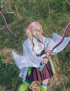 甘露寺蜜璃CosPlay图片