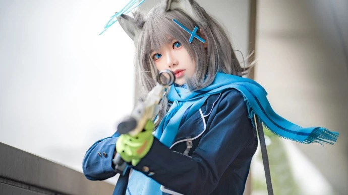 砂狼白子-《蔚蓝档案 The Animation》CosPlay图片