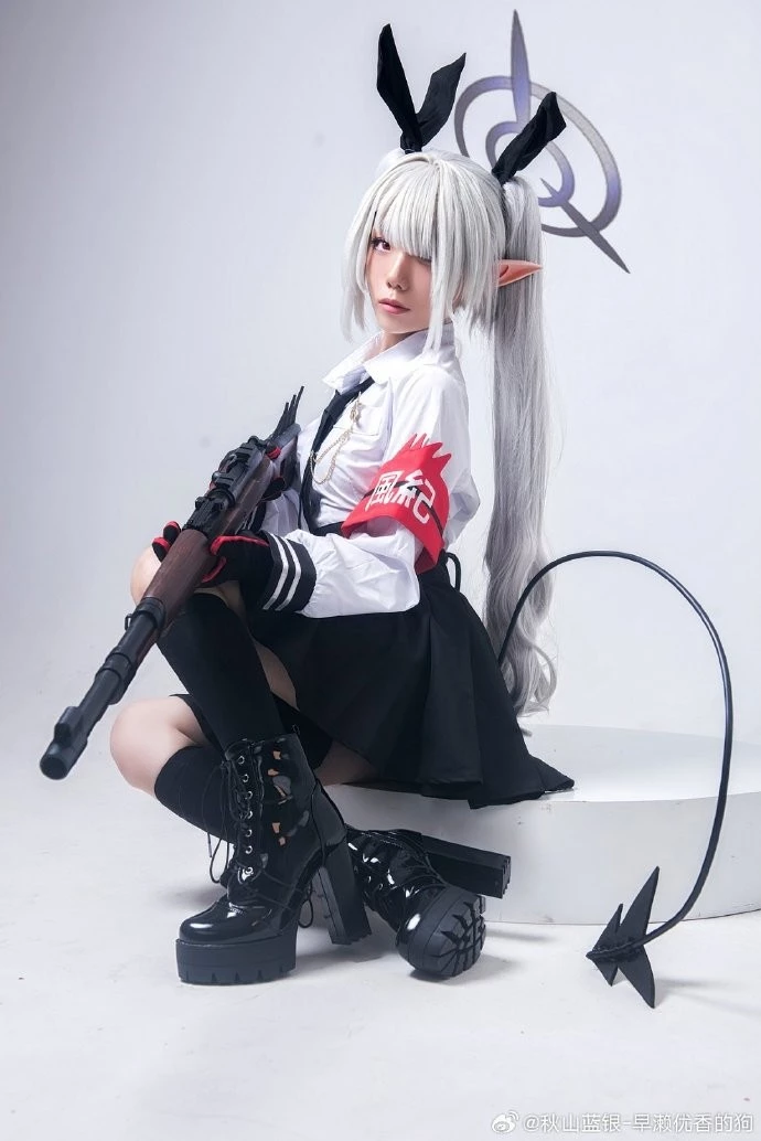 银镜伊织-《蔚蓝档案 The Animation》_CosPlay图片